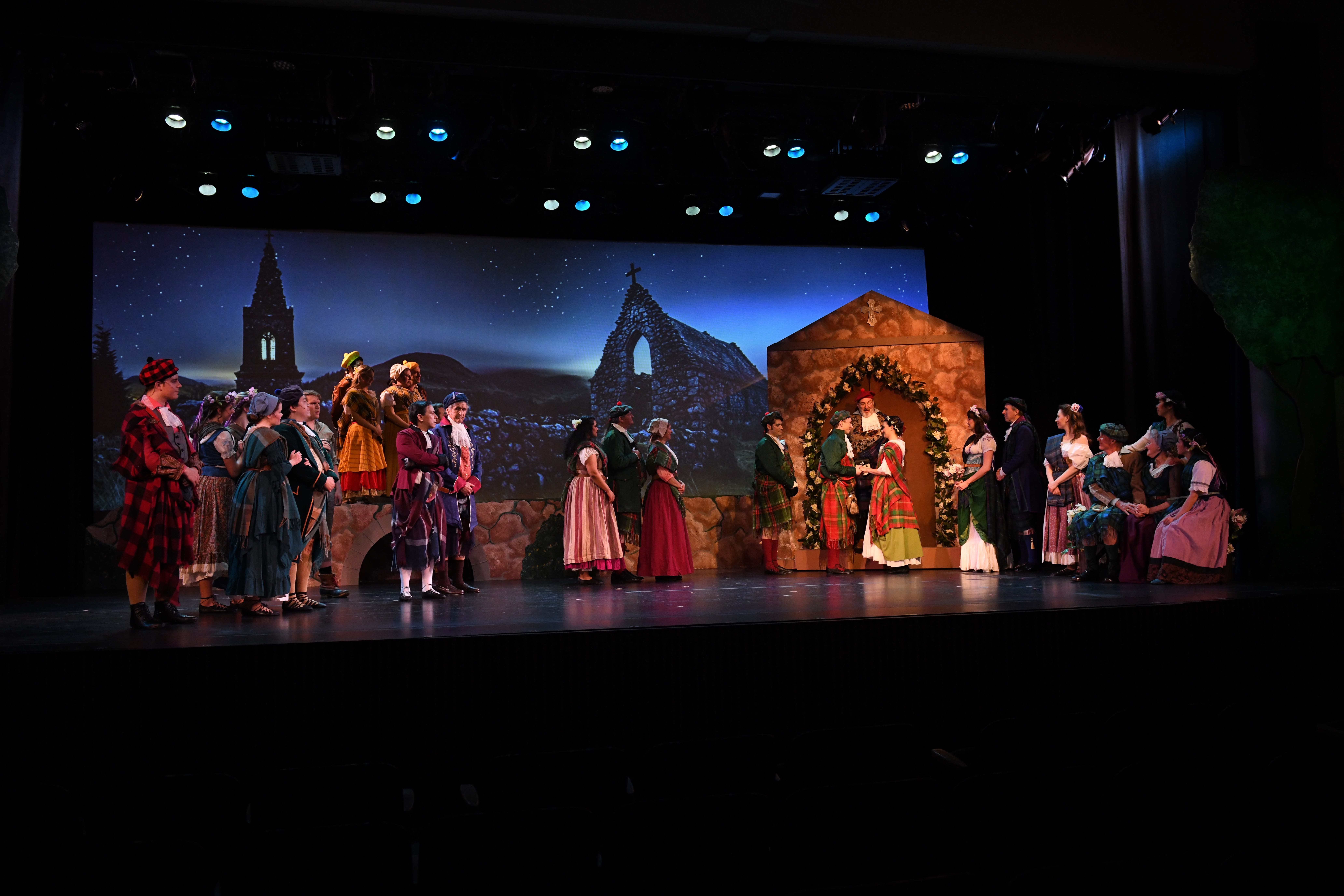 production photo of the church